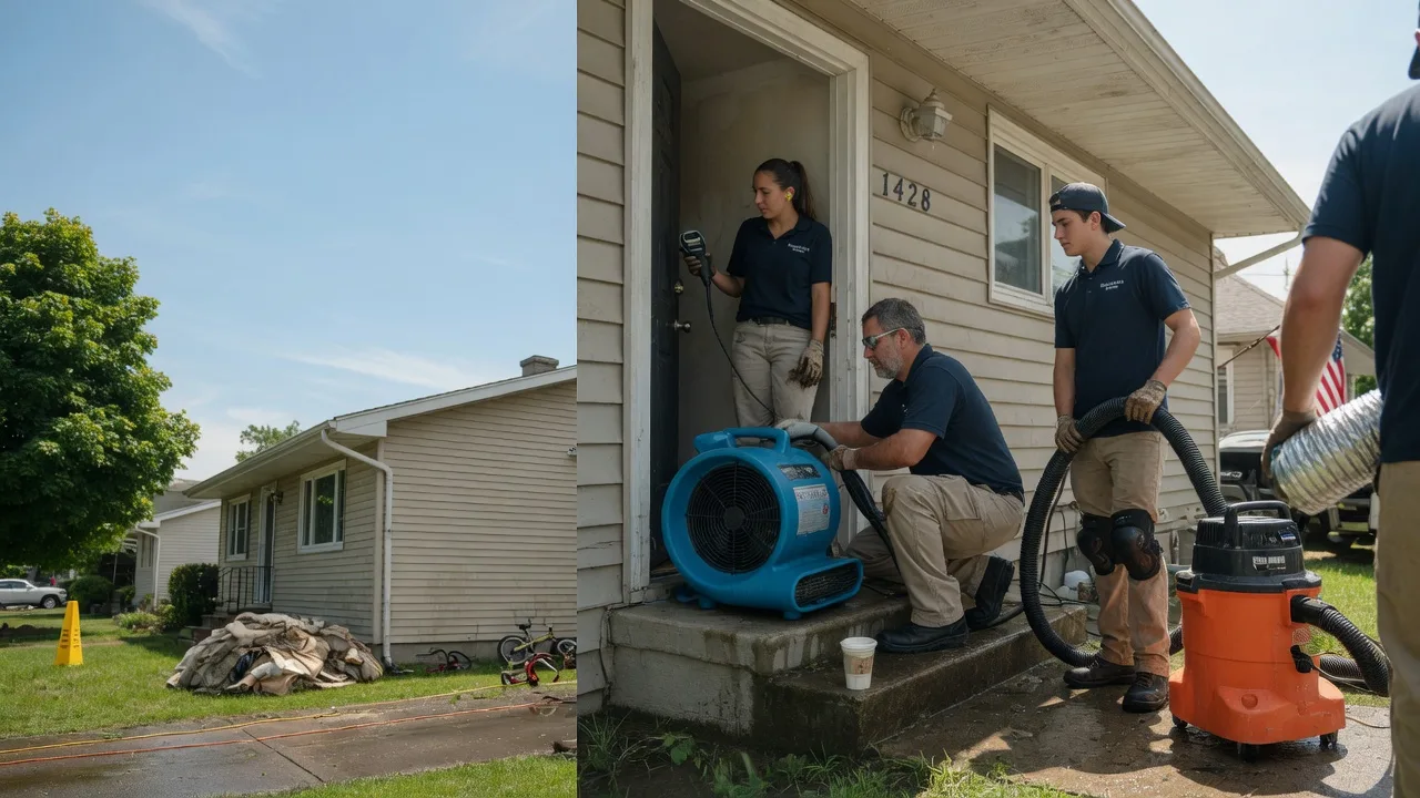 Water Damage Restoration in Mount Olive, IL near me